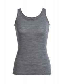 dámské merino tílko ICEBREAKER Wmns Siren Tank, Gritstone Heather velikost: L