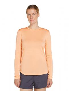 Dámské merino tričko s dlouhým rukávem ICEBREAKER Wmns 125 Cool-Lite Sphere III LS Tee, Sunstone velikost: M