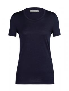 dámské merino triko krátký rukáv ICEBREAKER Wmns Tech Lite II SS Tee, Midnight Navy (vzorek) velikost: S