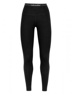 dámské spodky ICEBREAKER Wmns 260 Tech High Rise Leggings, Black velikost: XS