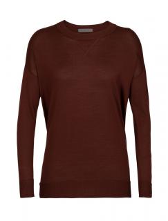 dámský svetr ICEBREAKER Wmns Nova Sweater Sweatshirt, Espresso velikost: S