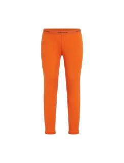 Dětské merino spodky ICEBREAKER Kids 200 Oasis Leggings, Blaze velikost: 10