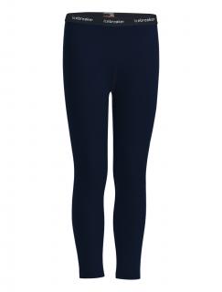 dětské merino spodky ICEBREAKER Kids 200 Oasis Leggings, Midnight Navy velikost: 12