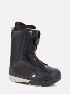 Dětské snowboardové boty K2 You+H Black (2024/25) velikost: EU 39