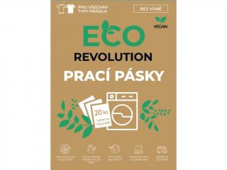 EcoRevolution prací pásky, bez vůně, 20 ks