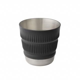 Hrnek Sea to Summit Detour Stainless Steel Collapsible Mug barva: černá