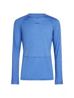 ICEBREAKER Mens 125 ZoneKnit LS Crewe, Baja/Brilliant/Cb (vzorek) velikost: M