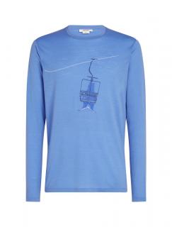 ICEBREAKER Mens 150 Tech Lite LS Tee Bear Lift, Baja (vzorek) velikost: M