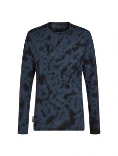 ICEBREAKER Mens 150 Tech Lite LS Tee Cloud Dye, Graphite/Black/Cd (vzorek) velikost: M