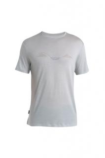 ICEBREAKER Mens Merino 125 Cool-Lite™ Sphere III SS Tee Trail Climb, Ether velikost: L