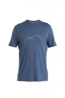 ICEBREAKER Mens Merino 150 Tech Lite III SS Tee Peak Glow, Dawn velikost: S