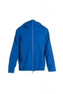 ICEBREAKER Mens Merino Shell+ Peak Hooded Jacket, Lazurite velikost: L