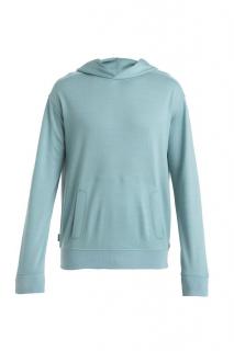 ICEBREAKER Mens Merino Shifter II LS Hoodie, Cloud Ray velikost: M