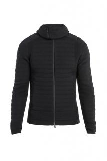 ICEBREAKER Mens Merino ZoneKnit Explore LS Zip Hoodie, Black velikost: M