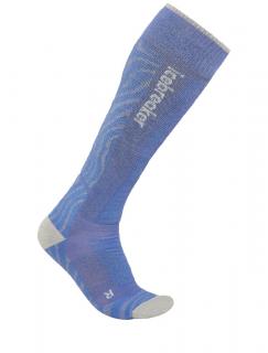 ICEBREAKER Mens Ski+ Medium OTC Mountain Contour, Brilliant/Ether/Baja (vzorek) velikost: 42-44 (M)