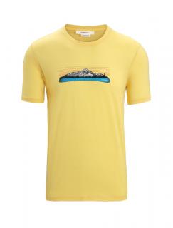 ICEBREAKER Mens Tech Lite II SS Tee Ski Fields, Summer velikost: L