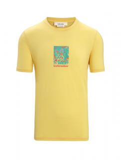 ICEBREAKER Mens Tech Lite II SS Tee Wildflower Bloom, Summer velikost: L