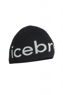 ICEBREAKER Unisex Merino Icebreaker Beanie, Black/Ecru Heather velikost: OS (UNI)