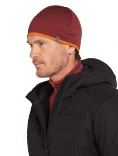 ICEBREAKER Unisex Pocket Hat, Port/Blaze (vzorek) velikost: OS (UNI)