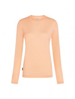 ICEBREAKER Wmns 125 Cool-Lite Sphere III LS Tee, Sunstone (vzorek) velikost: S