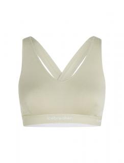 ICEBREAKER Wmns 125 Cool-Lite Sprite Racerback Bra, Ashen (vzorek) velikost: S