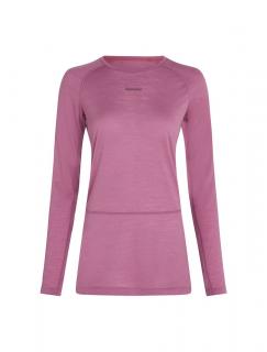 ICEBREAKER Wmns 125 ZoneKnit LS Crewe, Deco/Ashen/Cb (vzorek) velikost: S