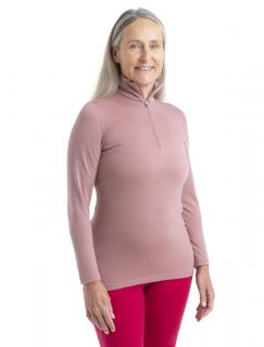 ICEBREAKER Wmns 200 Oasis LS Half Zip, Crystal velikost: L