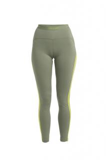 ICEBREAKER Wmns 200 Sonebula Leggings, Lichen/Hyper/Cb (vzorek) velikost: S