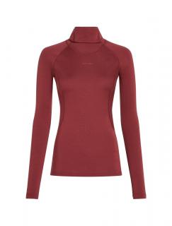 ICEBREAKER Wmns 300 MerinoFine Polar LS Roll Neck, Port (vzorek) velikost: S