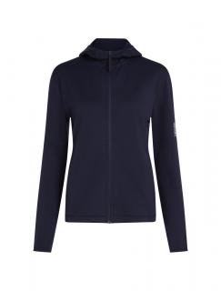 ICEBREAKER Wmns 360 Realfleece Elem LS Z Hood, Midnight Navy (vzorek) velikost: S