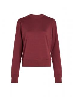 ICEBREAKER Wmns Crush II LS Sweatshirt, Port (vzorek) velikost: S