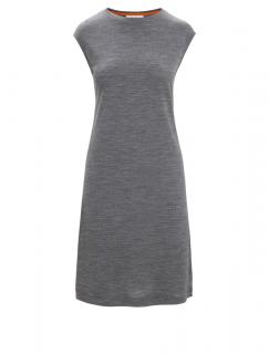 ICEBREAKER Wmns Granary Sleeveless Dress, Gritstone Heather velikost: XS