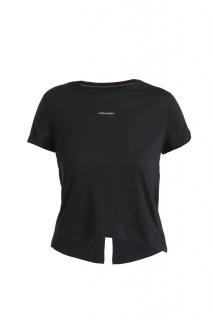 ICEBREAKER Wmns Merino 125 Cool-Lite™ Speed SS Tee, Black velikost: M