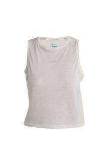 ICEBREAKER Wmns Merino 125 Cool-Lite™ Speed Tank, Chalk velikost: XS