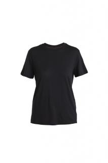 ICEBREAKER Wmns Merino 150 Tech Lite III SS Relaxed Tee, Black velikost: XS