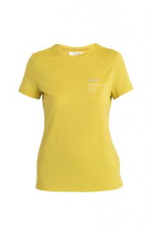 ICEBREAKER Wmns Merino 150 Tech Lite III SS Tee Natural Run Club 2.0, Lux velikost: S