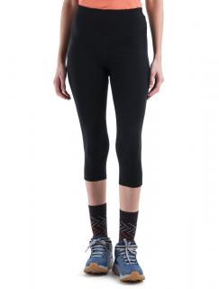 ICEBREAKER Wmns Merino 260 Fastray II 20  High Rise 3/4 Tights, Black velikost: M