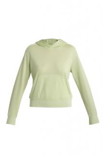 ICEBREAKER Wmns Merino Crush II LS Hoodie, Glazen velikost: XL