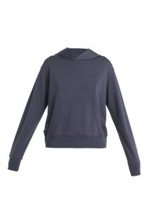 ICEBREAKER Wmns Merino Crush II LS Hoodie, Graphite velikost: L