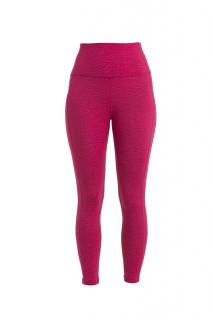 ICEBREAKER Wmns Merino Fastray High Rise Tights Topo, Electron Pink/Tempo/Aop (vzorek) velikost: S