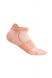 ICEBREAKER Wmns Merino Run+ Ultralight Micro, Glow/Tang velikost: 38-40 (M)