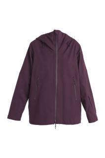 ICEBREAKER Wmns Merino Shell+ Peak Hooded Jacket, Nightshade velikost: M