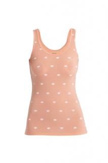 ICEBREAKER Wmns Merino Siren Tank Shine AOP, Glow/Aop velikost: L