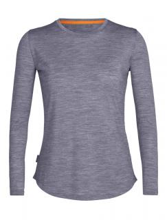 ICEBREAKER Wmns Sphere II LS Tee, Midnight Navy Heather velikost: XS