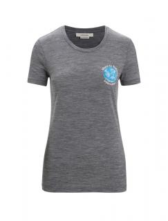 ICEBREAKER Wmns Tech Lite II SS Tee icebreaker Earth, Gritstone Heather velikost: XS