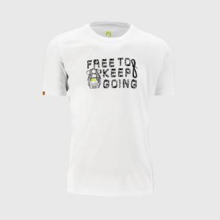 KARPOS M Crocus T-Shirt, White velikost: L