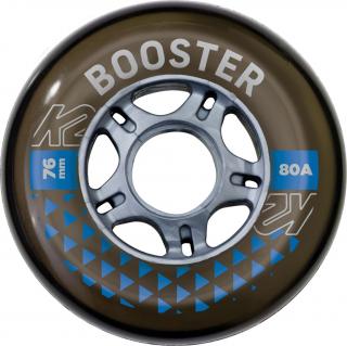 Kolečka k inline bruslím K2 BOOSTER 76MM 80A 8-WHEEL PACK W ILQ 5 (2024) velikost: OS (UNI)