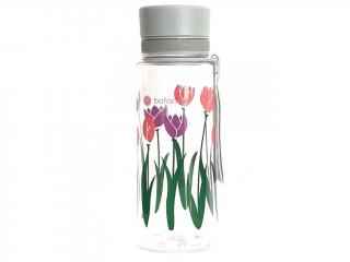 Láhev na vodu BOTANELA Tulipány, 600 ml