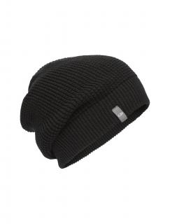 merino čepice ICEBREAKER Unisex Feadan Slouch Beanie, Black velikost: OS (UNI)