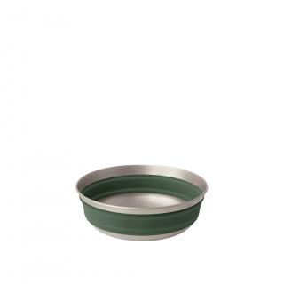 Miska Sea to Summit Detour Stainless Steel Collapsible Bowl velikost: M, barva: zelená